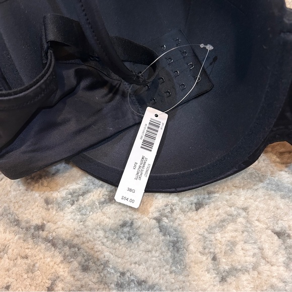 Lot 2 Soma Bra Size 38G Stunning Starlet Strapless Amber Smooth Balconette Black - Picture 7 of 7